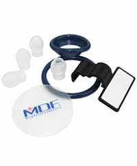 MDF777 Accessories - گوشی معاینه پزشکی دوطرفه سرمه ای MDF 777 10 بزرگسال